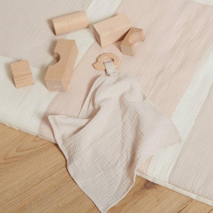 Nordic Coast Company Kuscheltuch Musselin Igel Sand Große Rabatte