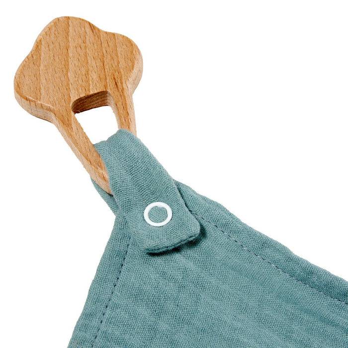 Nordic Coast Company Kuscheltuch Musselin Eis Mint Räumungsverkauf