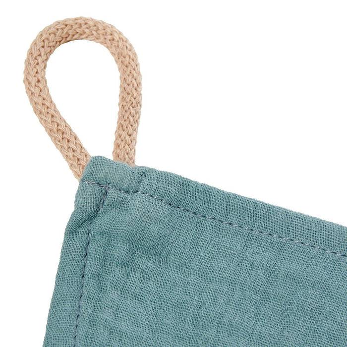 Nordic Coast Company Kuscheltuch Musselin Eis Mint Räumungsverkauf