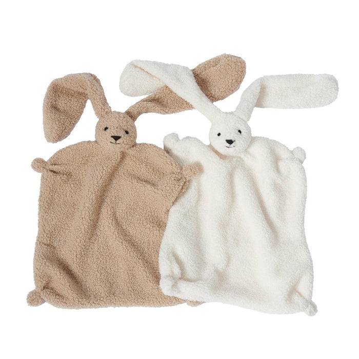 Nordic Coast Company Schnuffeltuch Hase Teddy Natur Sonderangebote