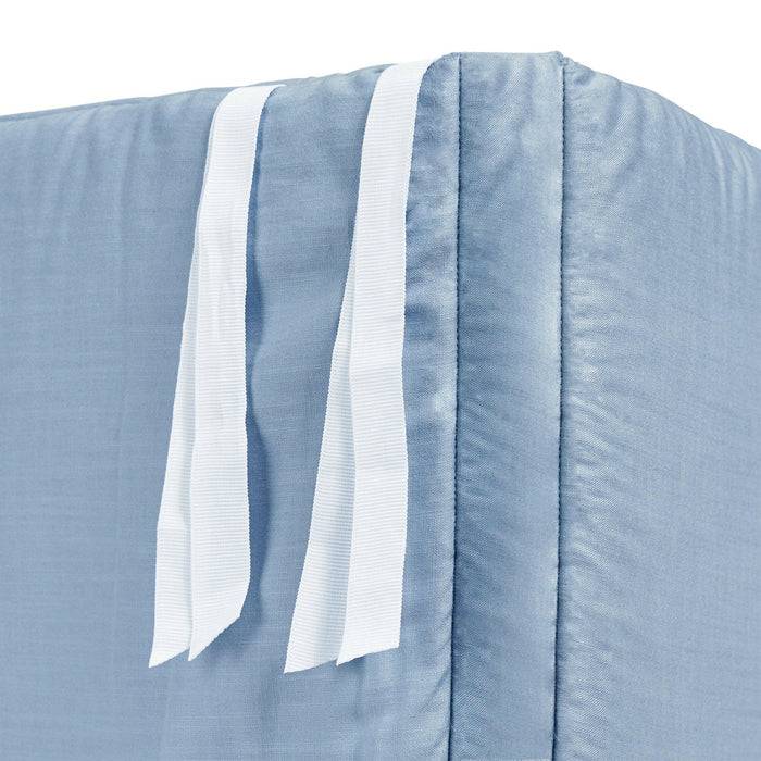 Nordic Coast Company Baby Bettnestchen Blau Grau Super Rabatt