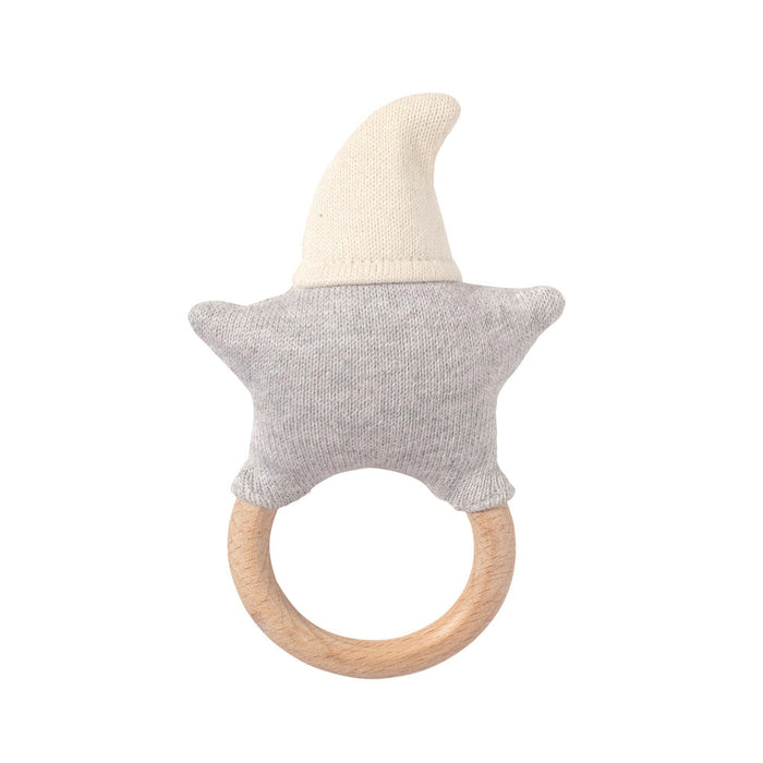 Nordic Coast Company Baby Rassel Stern Natur Günstig kaufen