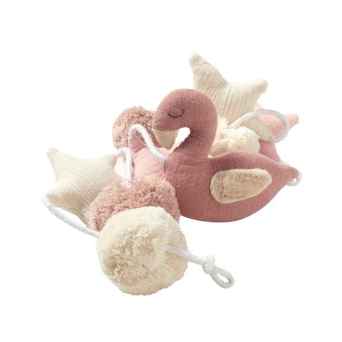 Nordic Coast Company Wandgirlande Musselin Schwan Large Cyber Monday