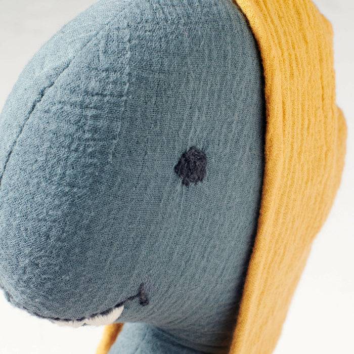 Nordic Coast Company Kuscheltier Musselin Dino Henry Osterangebot