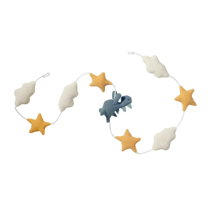Nordic Coast Company Wandgirlande Musselin Dino Large Blitzangebot