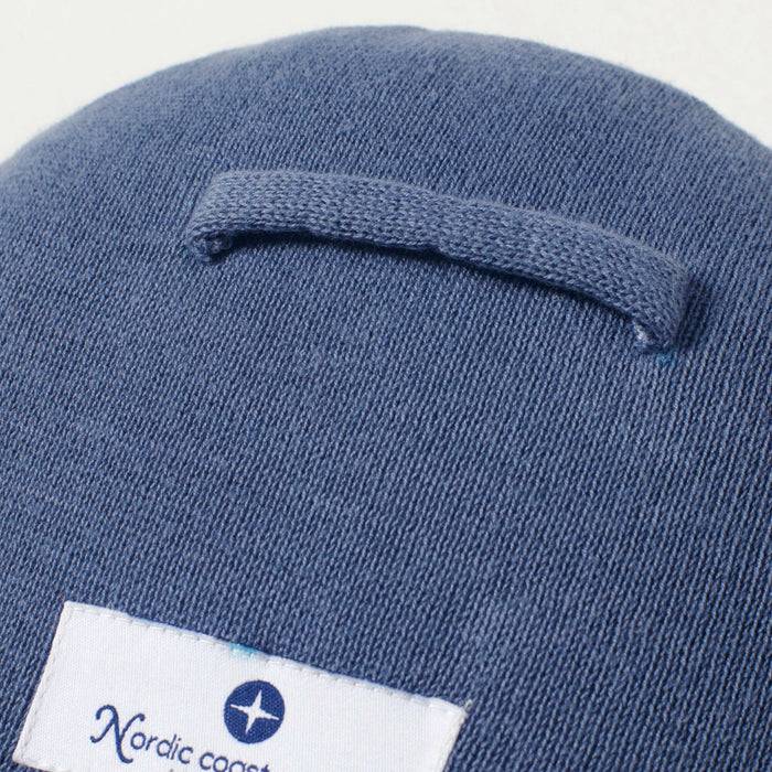 Nordic Coast Company Ballon-Kissen "Welcome Little One" Blau Große Rabatte