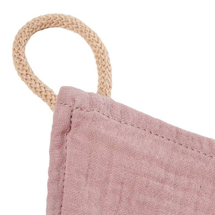Nordic Coast Company Kuscheltuch Musselin Hase Rosa Kostenlose Rückgabe