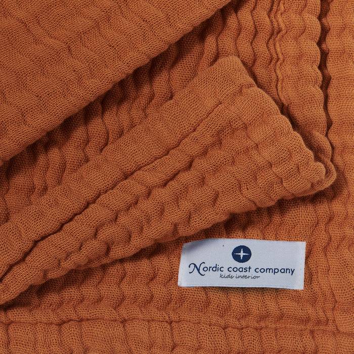 Nordic Coast Company Musselin Decke Zimt Begrenzte Freigabe