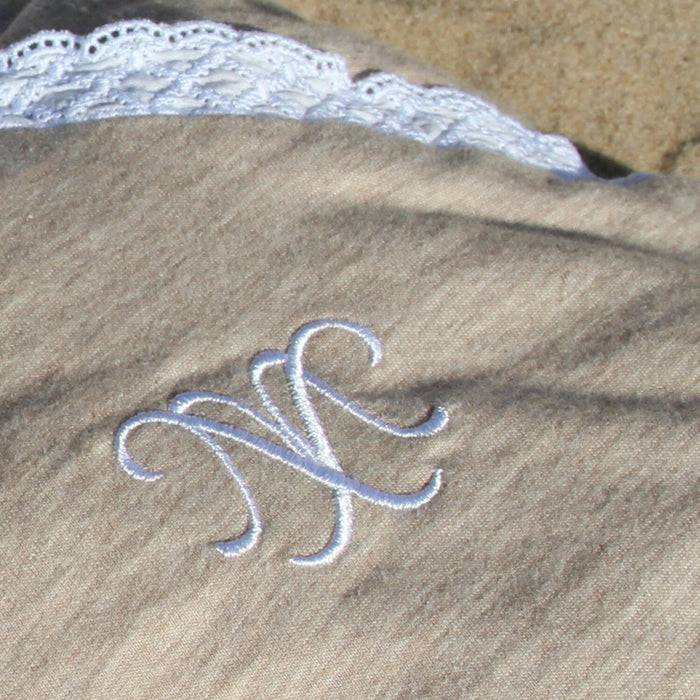 Nordic Coast Company Baby Schlafsack Beige Spitze Letzte 3 Tage