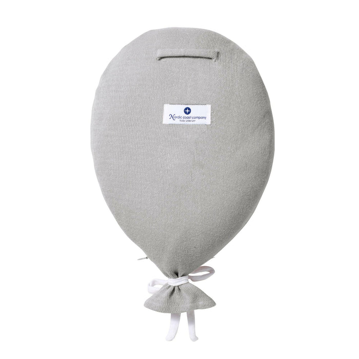 Nordic Coast Company Ballon-Kissen Grau zollfrei
