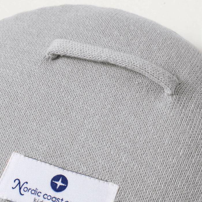 Nordic Coast Company Ballon-Kissen "Welcome Little One" Grau 50% Rabatt für begrenzte Zeit