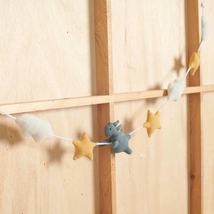 Nordic Coast Company Wandgirlande Musselin Dino Large Wochenangebot