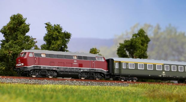 Piko N Sound-Diesellokomotive 216 010-9 DB IV, inkl. PIKO Sound-Decoder Artikelnummer: 40521 Begrenzte Freigabe