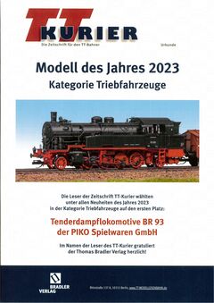 Piko TT Dampflok BR 93.0 DR III Artikelnummer: 47130 Verkauf