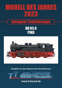 Piko TT Dampflok BR 93.0 DR III Artikelnummer: 47130 Verkauf