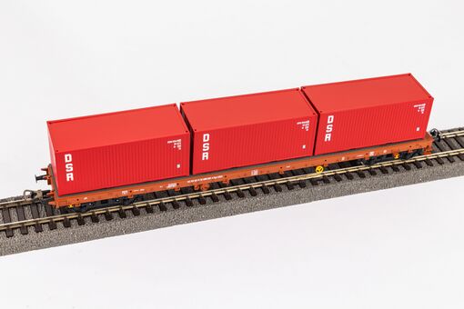 Piko Containertragwagen DSR Container DR IV Artikelnummer: 24500 Fabrikpreis