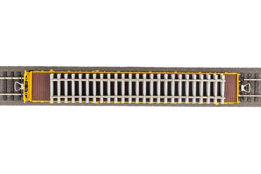 Piko Flachwagen Rs Bauzug VI beladen mit Betonschwellenstapel Artikelnummer: 24501 Sonderangebot