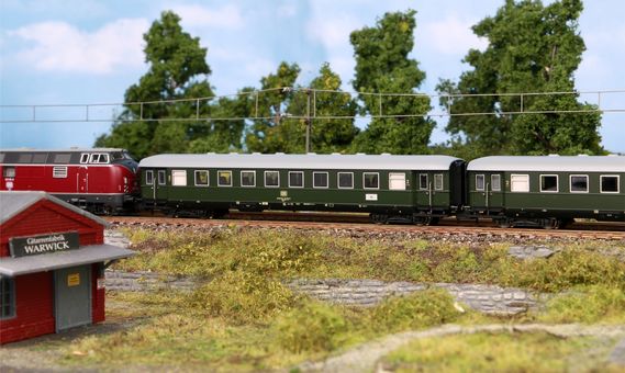 Piko N Schürzeneilzugwagen 2. Klasse DB IV Artikelnummer: 40620 Angebote