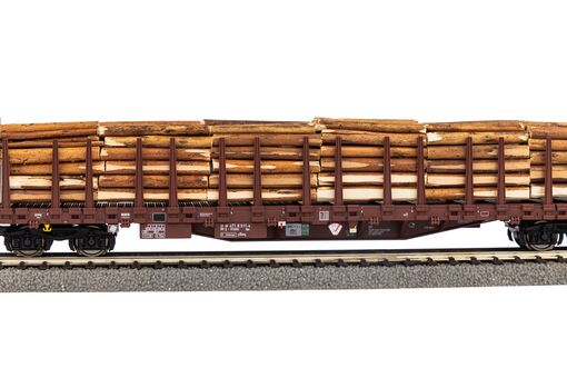 Piko Stammholztransportwagen Roos-t642 mit Holzladung RSBG VI Artikelnummer: 24610 Neuheiten