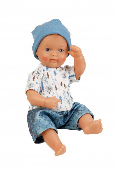 Schildkröt Manufaktur Kleidung zu Puppe Mein 1. Baby 28 cm Kleidung blau/weiss Bis zu 55% Rabatt
