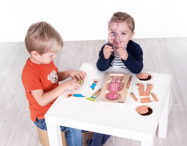 Schildkröt Manufaktur Lagen-Puzzle "Dein Körper" Mädchen by Beleduc Bis zu 65% Rabatt