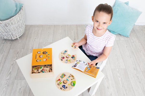 Schildkröt Manufaktur Puzzle HUMANICO "Emotionen" by Beleduc Discount Store für neue Produkte