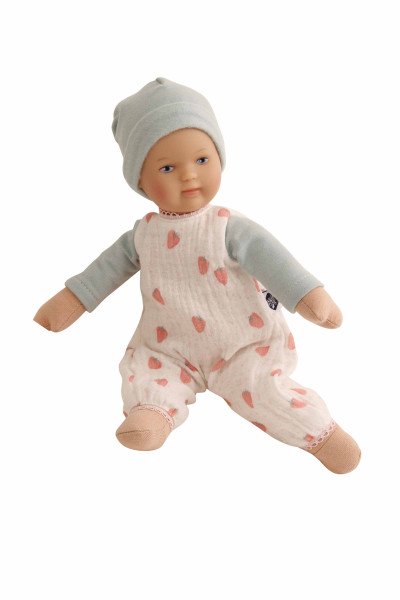 Schildkröt Manufaktur Overall mit Mütze zu Puppe Schmuserle 30 cm Erdbeerchen Bestseller