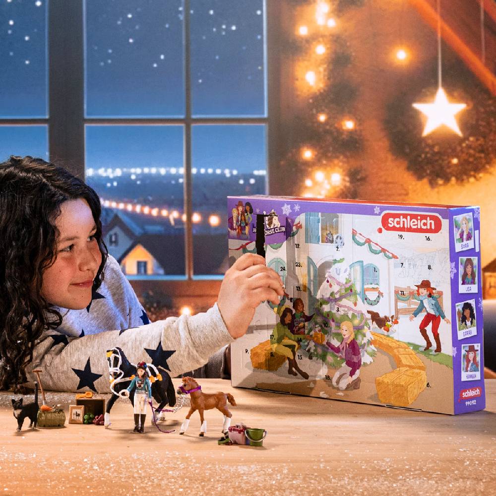 ﻿Schleich Adventskalender HORSE CLUB 2024 Neuheiten