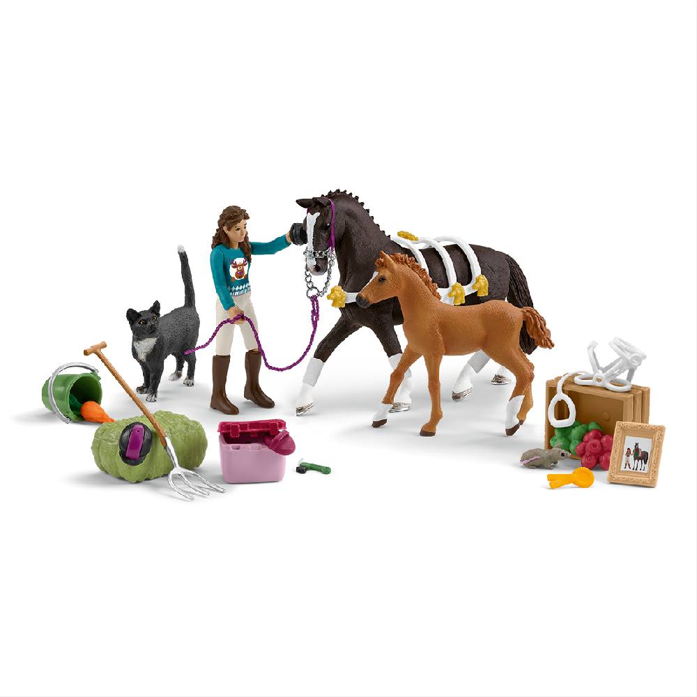 ﻿Schleich Adventskalender HORSE CLUB 2024 Neuheiten