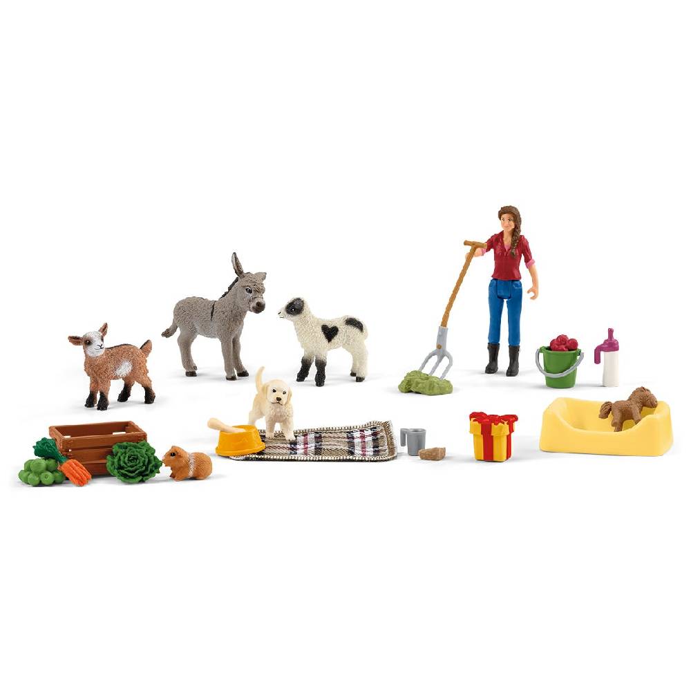 Schleich Adventskalender 2023 FARM WORLD Im Verkauf