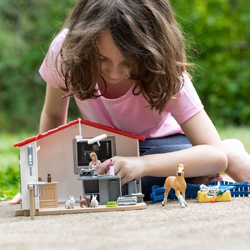 Schleich Tierarzt-Praxis mit Haustieren Tägliche Deals