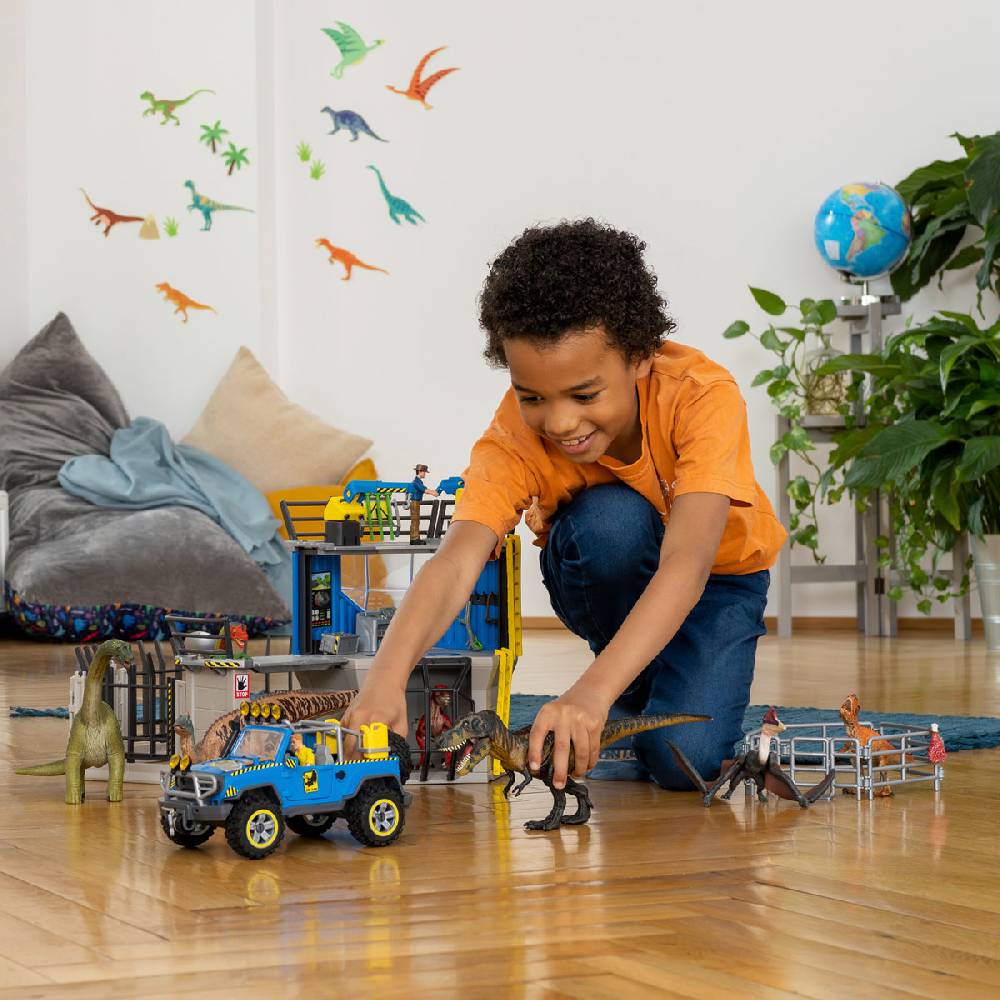Schleich Geländewagen mit Dino-Außenposten zollfrei
