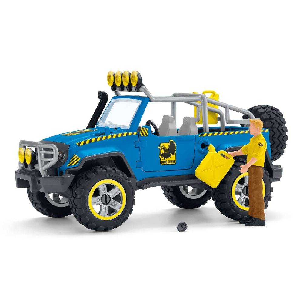 Schleich Geländewagen mit Dino-Außenposten zollfrei