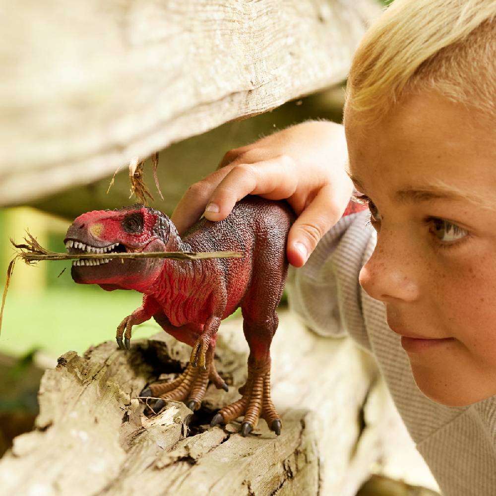 Schleich Tyrannosaurus Rex, rot Auslauf