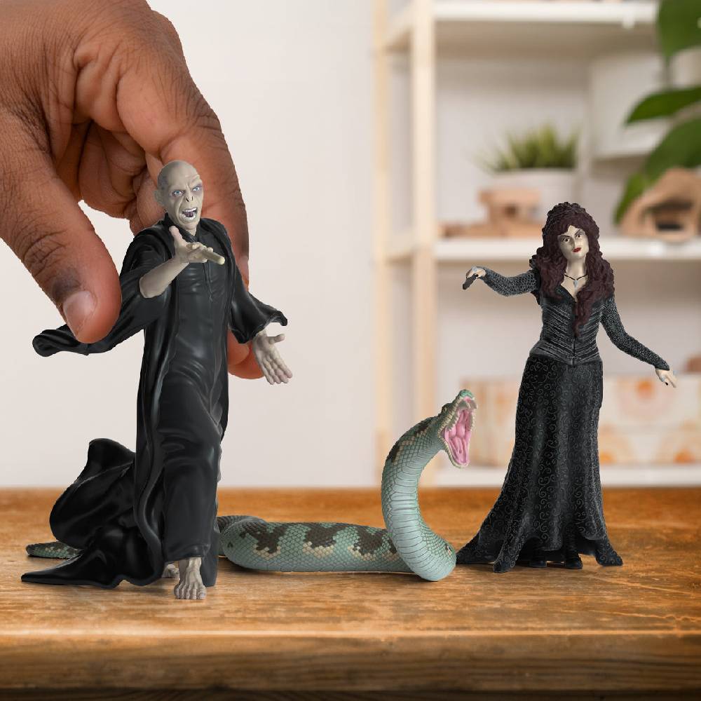 Schleich Voldemort with Nagini & Bellatrix Kostenloser Versand