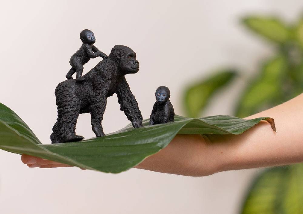 Schleich Flachland Gorilla Familie Jubiläumsangebot