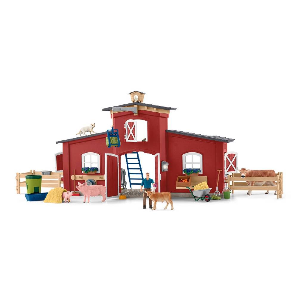 Schleich Große Farm mit Tieren und Zubehör VIP-Rabatte