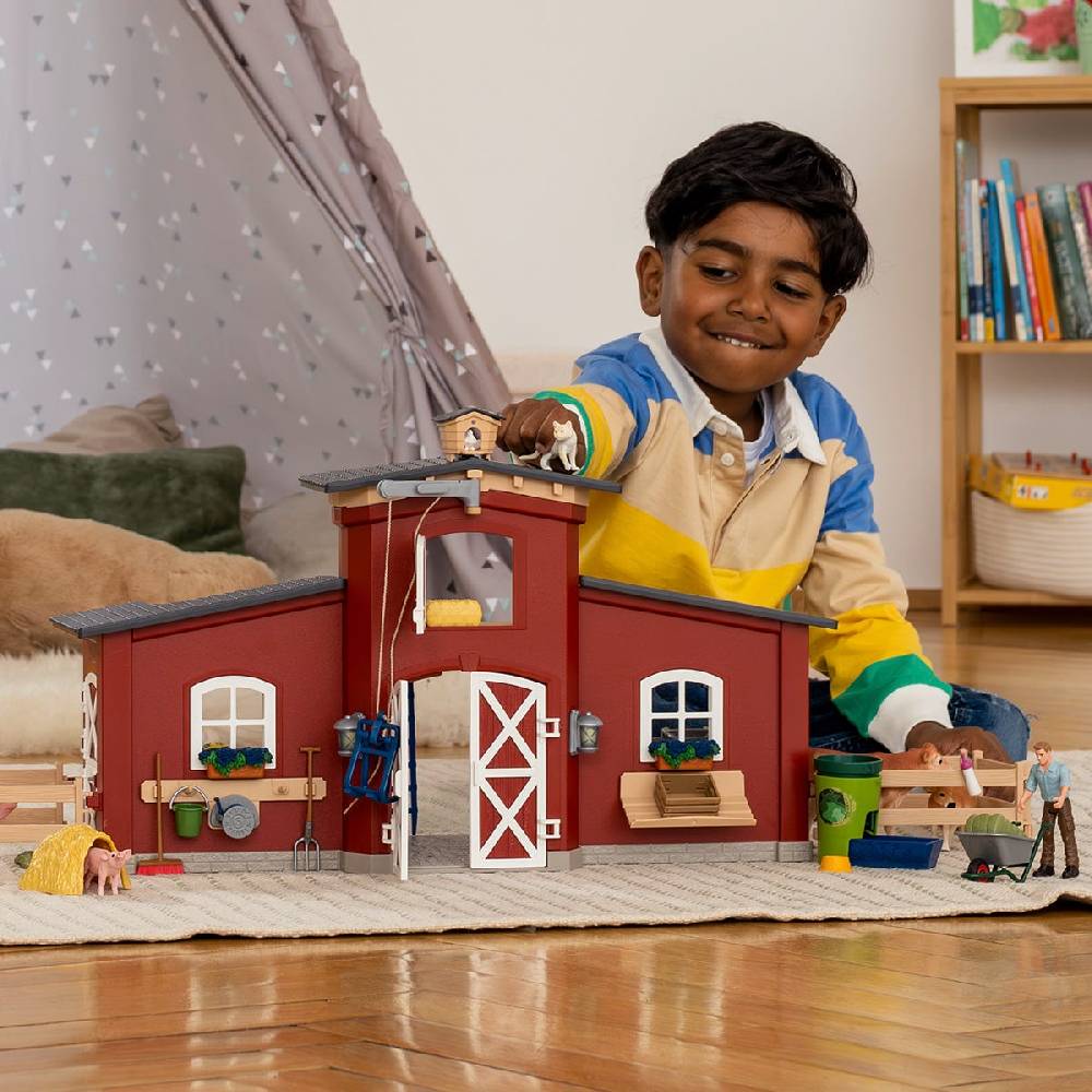 Schleich Große Farm mit Tieren und Zubehör VIP-Rabatte