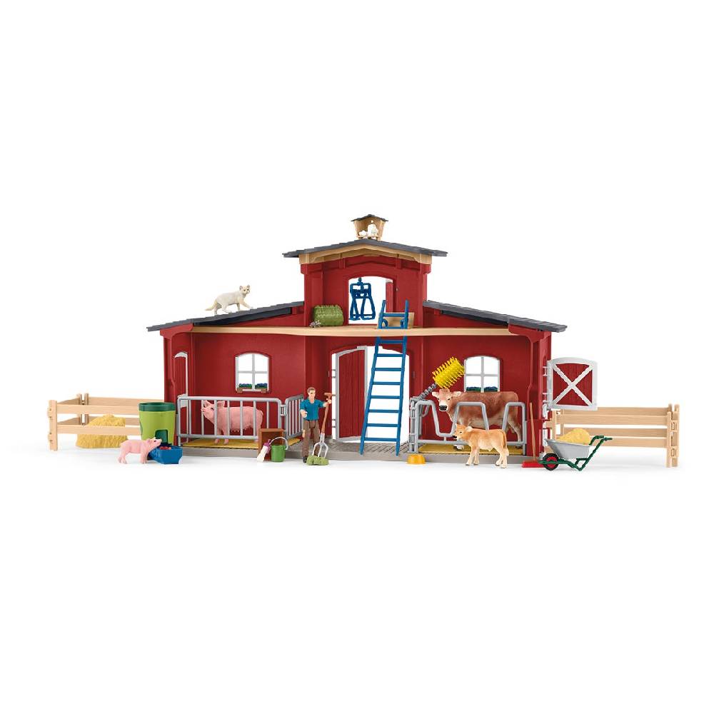 Schleich Große Farm mit Tieren und Zubehör VIP-Rabatte