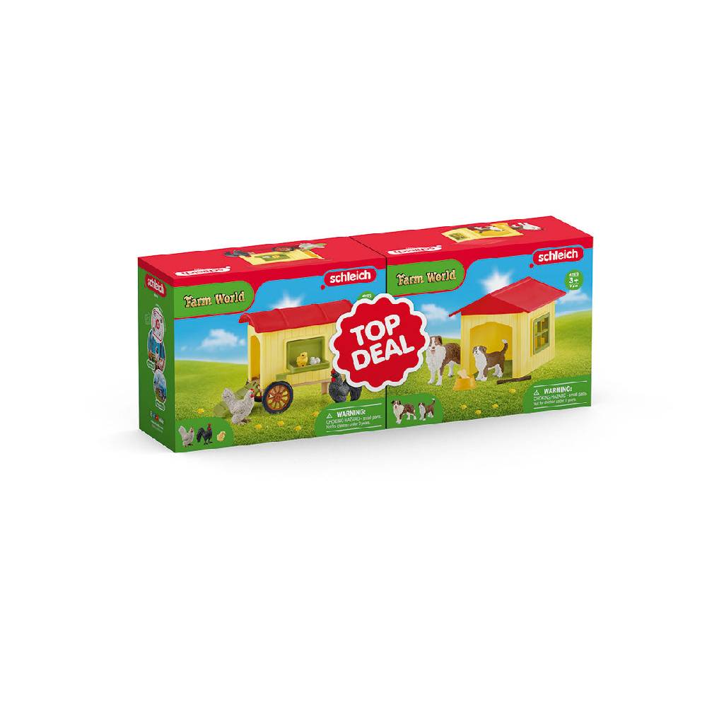 Schleich 2-in-1 FARM WORLD Set Kostenlose Rückgabe