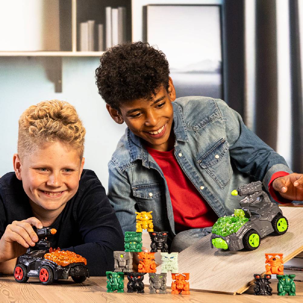 Schleich Lava-Crashmobil mit Mini Creature Lagerräumung