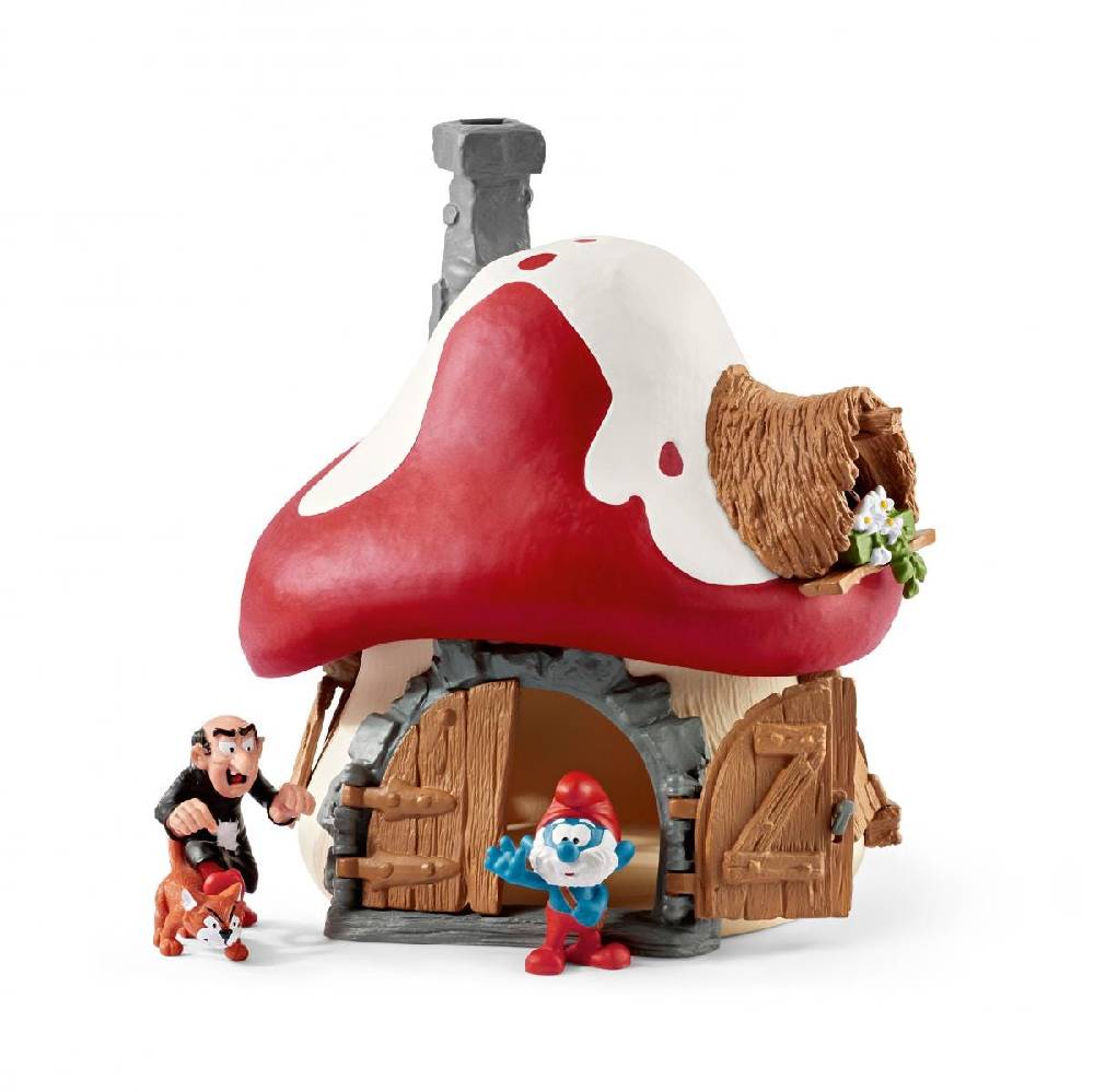 Schleich Schlumpf Haus mit 2 Figuren Online Outlet