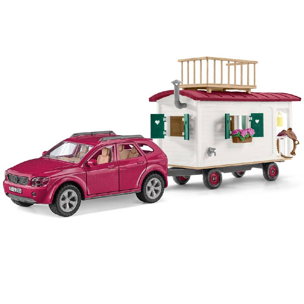 Schleich Campingtrip mit dem Wohnwagen Vierteljährliche Förderung