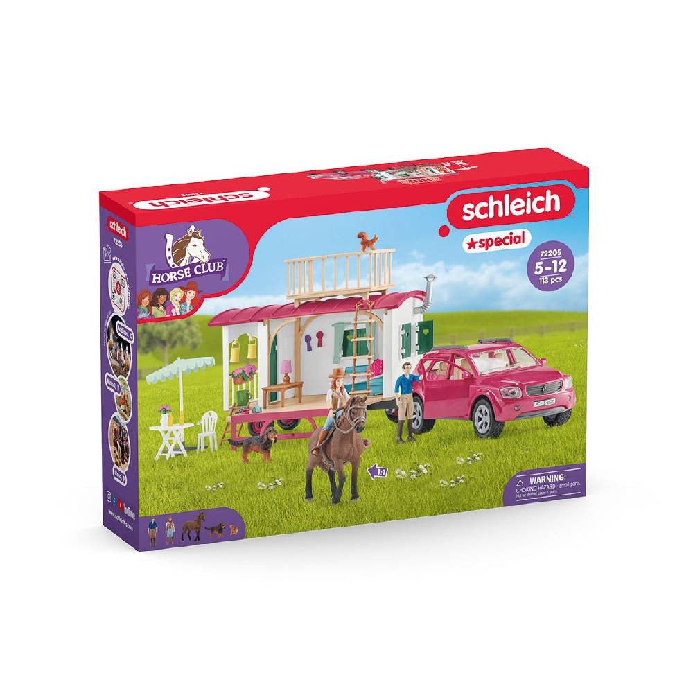 Schleich Campingtrip mit dem Wohnwagen Vierteljährliche Förderung