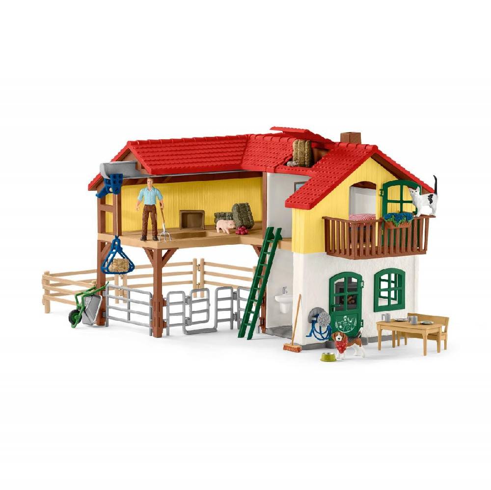 Schleich Bauernhaus mit Stall und Tieren Nur noch ein Tag übrig