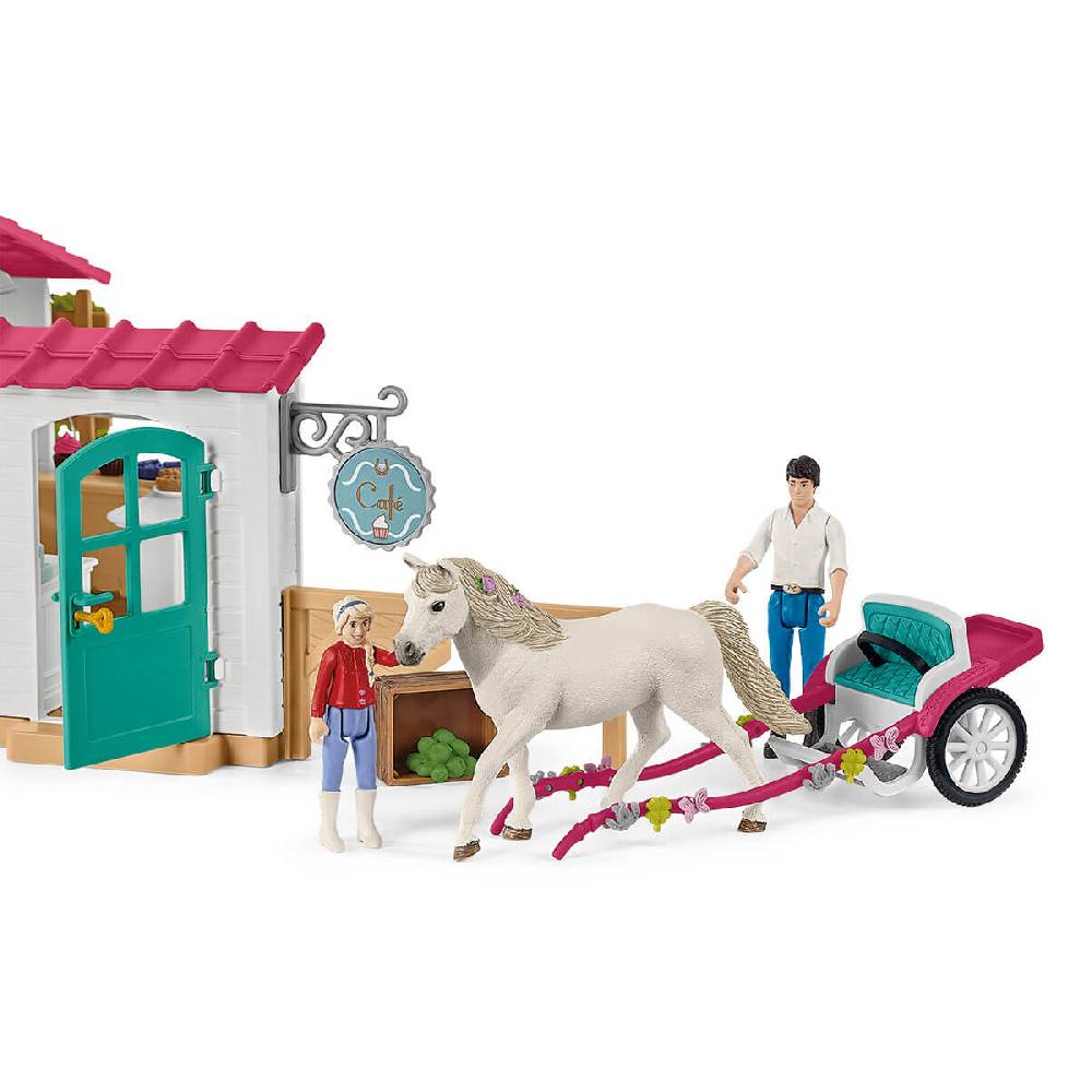 Schleich Kutschfahrt zum Reiter-Café Speichern exportieren