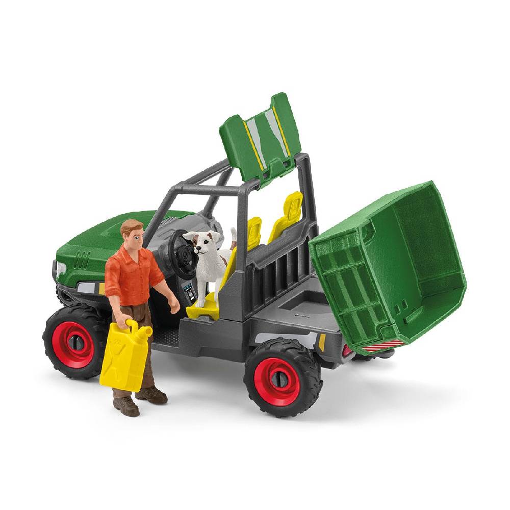Schleich Waldbauer mit Fahrzeug Fabrik Onlineshop