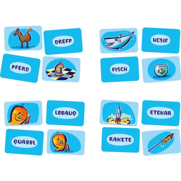 ﻿Schmidt Spiele Drei Magier®: Quabbl, Kartenspiel Neuheiten
