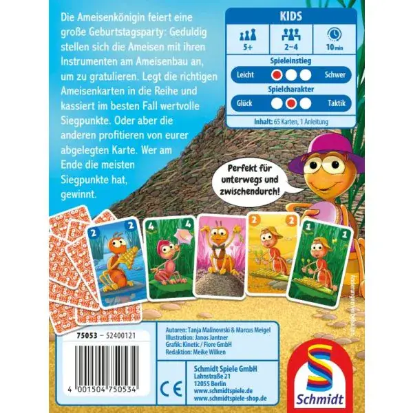 Schmidt Spiele Stau vorm Bau, Kartenspiel Saisonale Angebote
