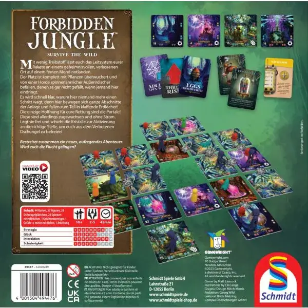 Schmidt Spiele Forbidden Jungle™, Familienspiel Super Sparpreis
